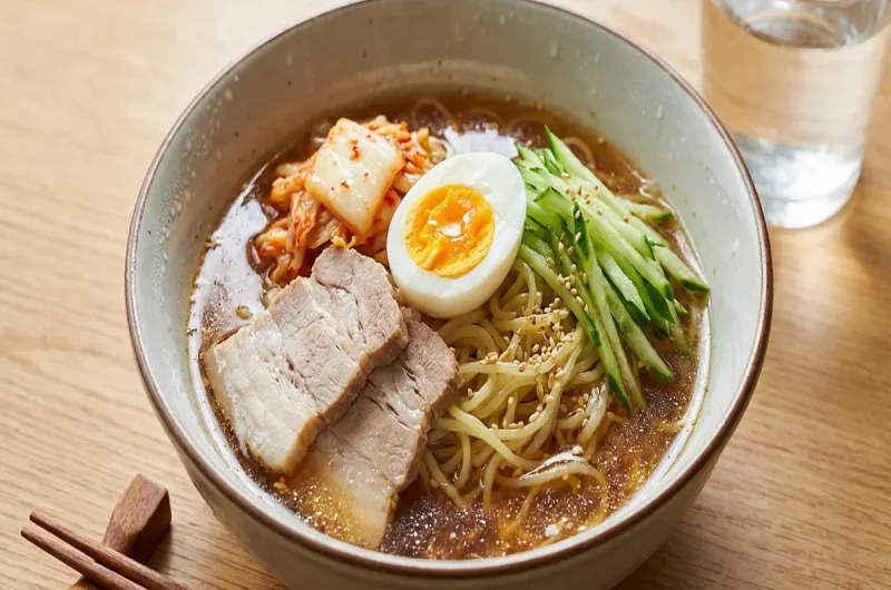 【ヒルナンデス】冷麺風ラーメンの作り方 リュウジさんフライパンレシピ（5月24日）