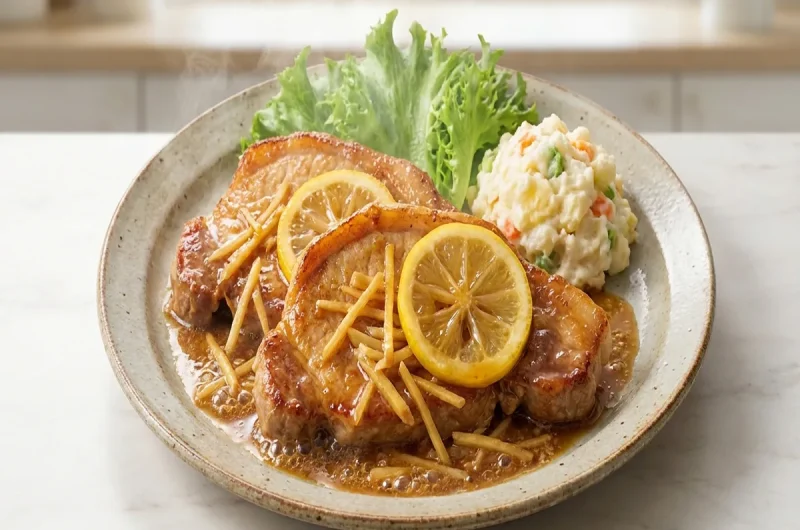 【あさイチ】ポークソテー レモンジンジャーソースの作り方 石原洋子先生レシピ （5月27日）