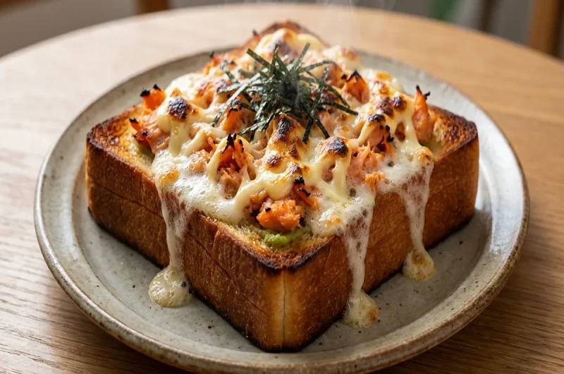 【ラヴィット】鮭フレークのおつまみトーストの作り方 トーストアレンジレシピ 5月28日