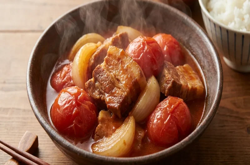 【相葉マナブ】トマトの和風煮込みの作り方 日野樽トマトレシピ（5月30日）