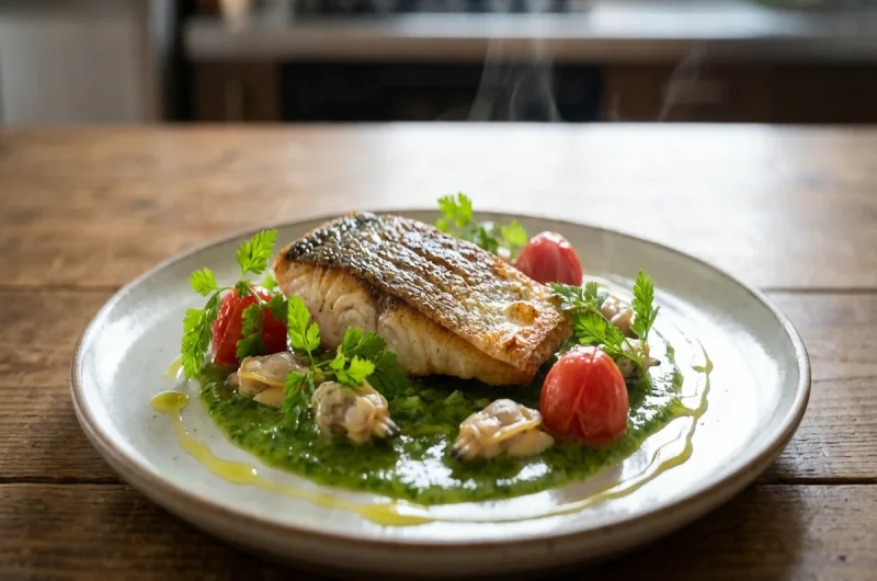 【あさイチ】サワラのソテー あさりのグリーンソースの作り方 坂井宏行シェフのレシピ （5月31日）