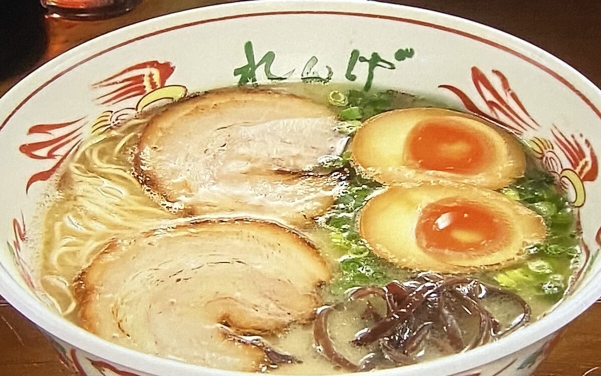 せっかくグルメ れんげ 豚骨ラーメン のお店情報 佐賀グルメ