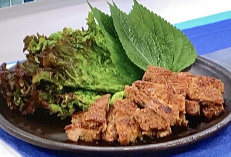【あさイチ】豚肉の味噌焼きの作り方 藤井恵さんのレシピ（6月14日）