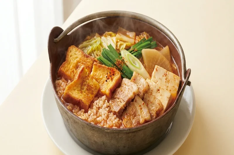 【相葉マナブ】甘辛キムチ鍋釜飯の作り方 釜ー1グランプリ（6月13日）