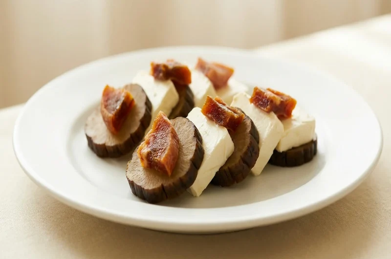 【家事ヤロウ】いぶりがっこ＆干し柿クリームチーズの作り方 小倉智昭さんサシ飲みレシピ（6月22日）