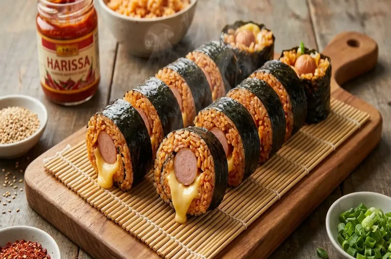 【家事ヤロウ】韓国風ハリッサ巻き寿司の作り方 カルディアレンジレシピ（6月1日）