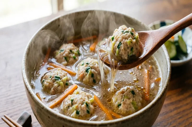【ウワサのお客さま】餃子肉団子スープの作り方 業務スーパー活用レシピ（6月4日）