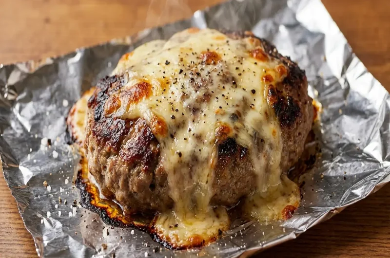 【家事ヤロウ】ひき肉の丸焼き（やけくそハンバーグ）の作り方 トースター丸焼きレシピ（6月8日）