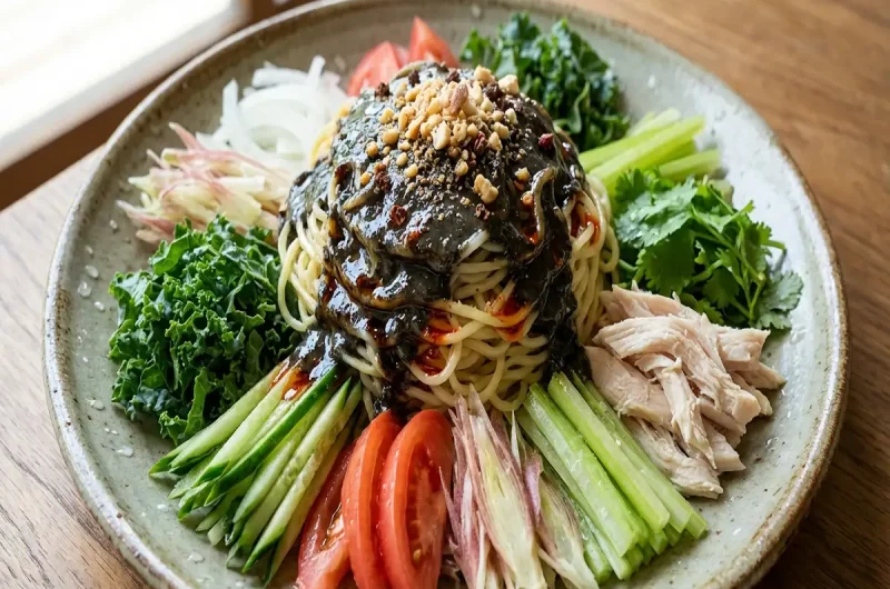 【あさイチ】黒い冷やし中華の作り方 井桁良樹シェフのレシピ（6月10日）