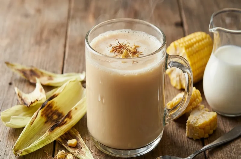 とうもろこしの芯ミルクティーの作り方 あさイチ とうもろこしレシピ（6月15日）