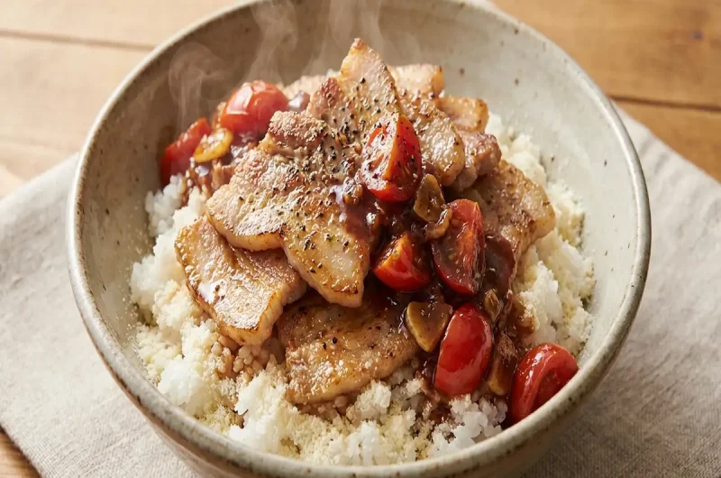 【ラヴィット】イタリアン焼き豚丼の作り方 ミシュランシェフの10分レシピ 6月17日