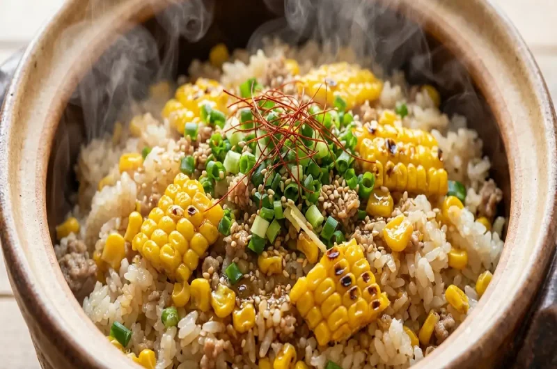 【めざまし8】中華風トウモロコシごはんの作り方 和田明日香さんのレシピ（6月22日）