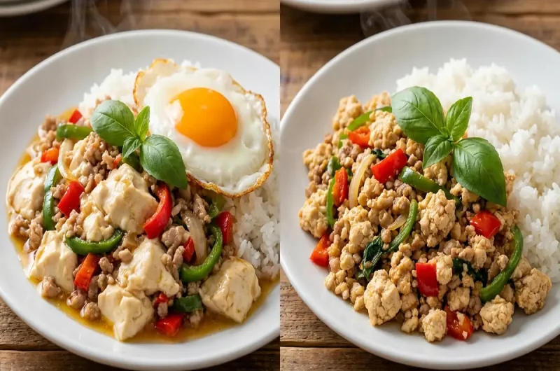 【ヒルナンデス】豆腐そぼろのガパオライスの作り方 絹ごしVS木綿豆腐レシピ（6月23日）