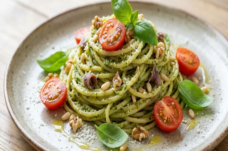 【まだアプデしてないの】ジェノベーゼパスタの作り方 大橋和也さんレシピ（6月26日）