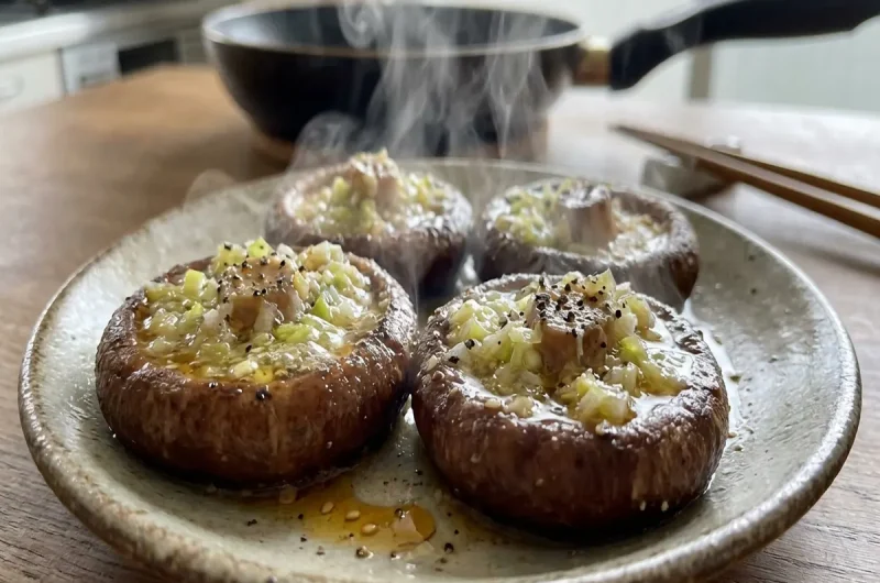 【ヒルナンデス】ネギ塩牛タン風しいたけの作り方 リュウジさん夏のヘルシーレシピ（6月28日）