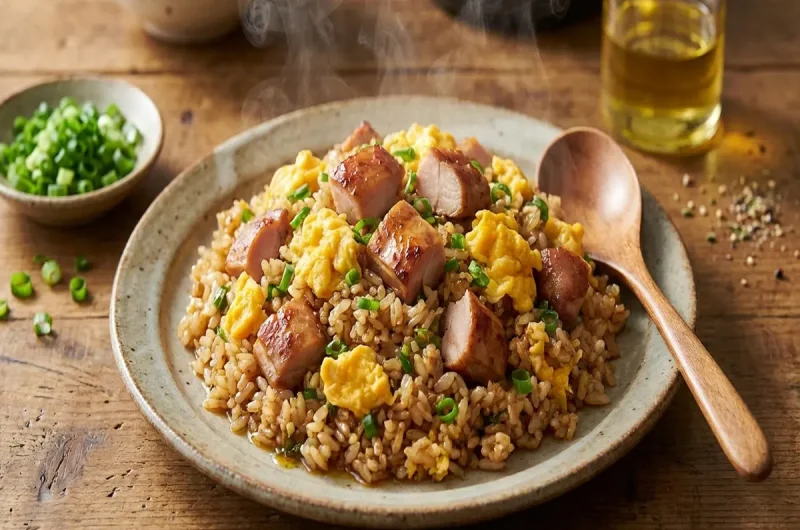 【ラヴィット】スモークサラダチキンチャーハンの作り方 サラダチキンアレンジレシピ 6月29