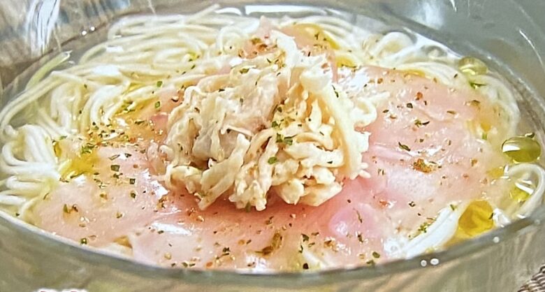 ラヴィット 生姜を効かせたそうめんの作り方 そうめんアレンジレシピ