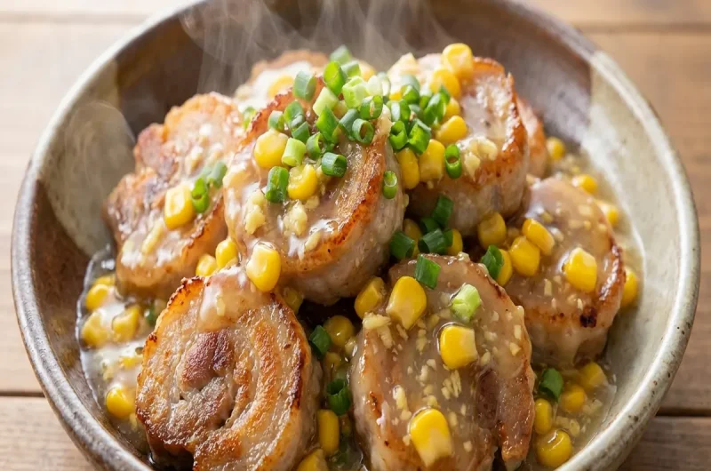 【相葉マナブ】豚バラのとうもろこしあんかけの作り方 とうもろこしレシピ（旬の産地ごはん） 7月4日