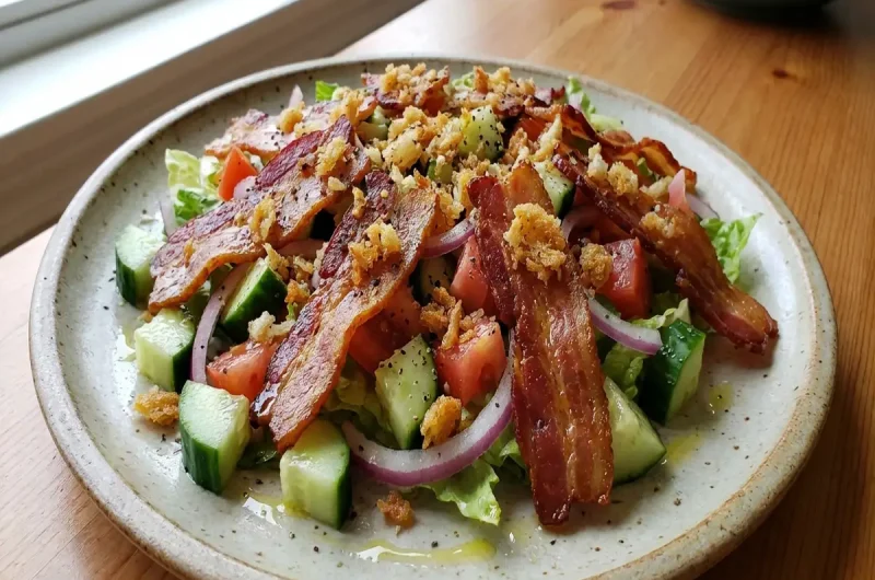 【家事ヤロウ】パン粉ドレッシングBLTサラダの作り方 料理対決レシピ（7月6日）