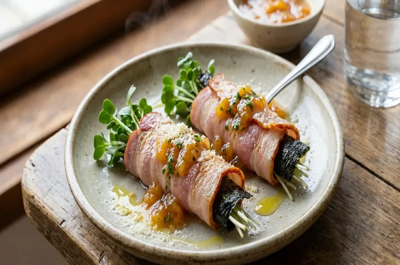 【家事ヤロウ】ベーコンとカイワレ桃のソースの作り方 キングさんレシピ（7月6日）