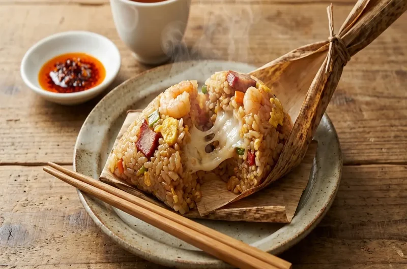 【林修のニッポンドリル】中華ちまきの作り方 具材たっぷり五目炒飯 ニチレイ冷凍食品アレンジレシピ（7月7日）