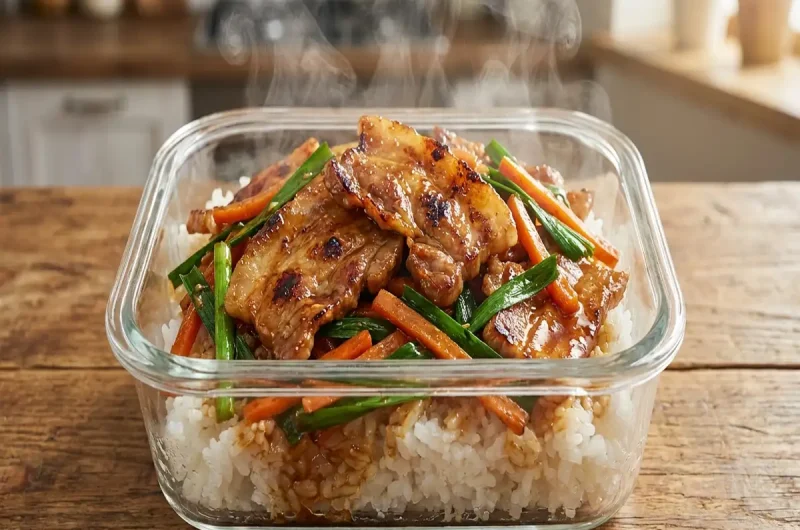 【ヒルナンデス】スタミナ丼（冷凍コンテナご飯）の作り方 タスカジろこさんレシピ（7月9日）