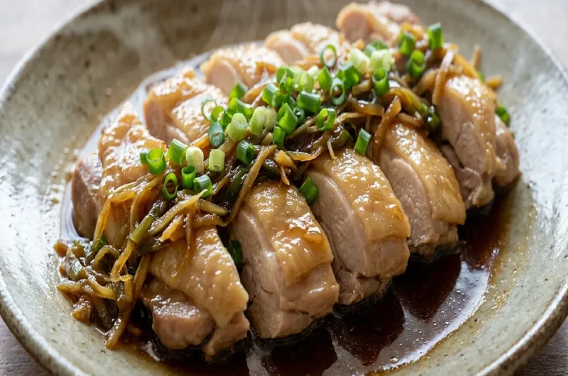 【ヒルナンデス】鶏もも肉のネギとショウガの中華風香味しょう油の作り方 鶏もも肉のレシピ