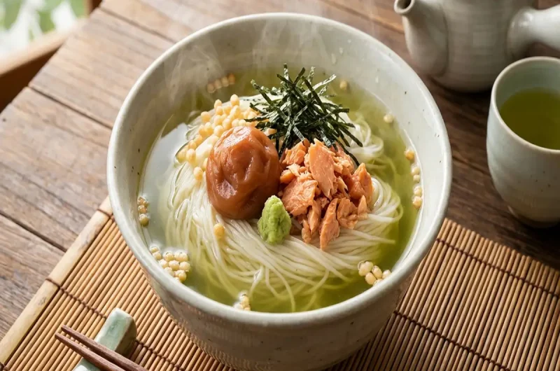 【土曜は何する】お茶漬けそうめんの作り方 そうめんアレンジレシピ（7月17日）