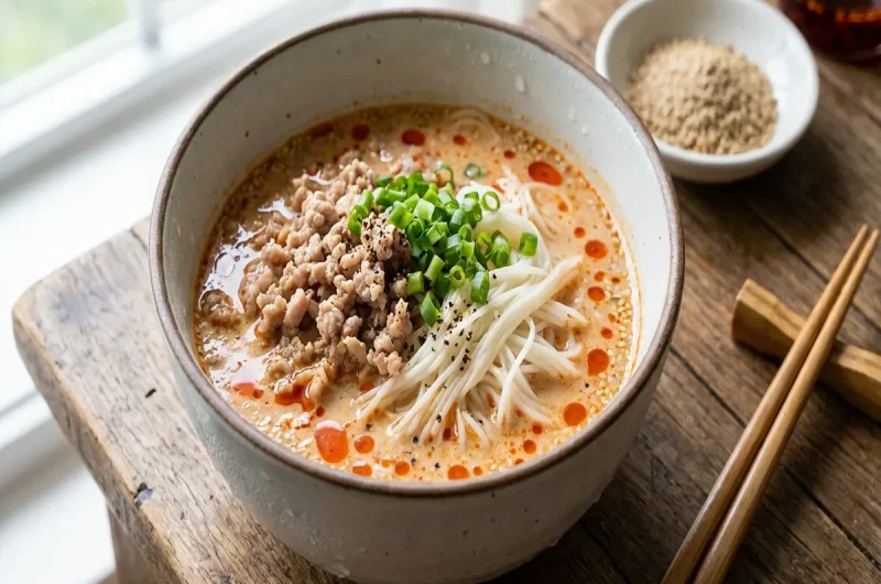 【王様のブランチ】冷やし豆乳坦々そうめんの作り方 そうめんアレンジレシピ（7月24日）