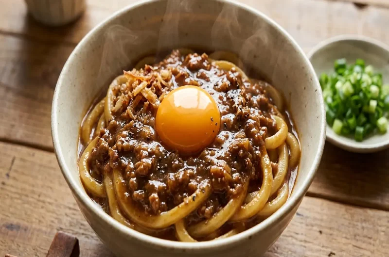 【土曜は何する】肉味噌カレーうどんの作り方 印度カリー子さんスパイスカレーレシピ（7月31日）