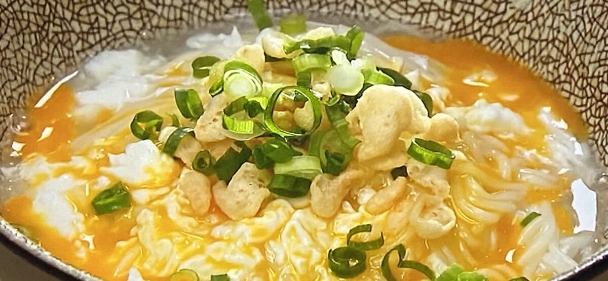 王様のブランチ ふわふわ卵温麺の作り方 そうめんアレンジレシピ