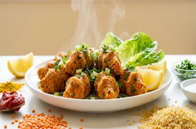 【ウワサのお客さま】ブルグルと赤レンズ豆のトルコ風団子の作り方 カルディアレンジレシピ 8月20日