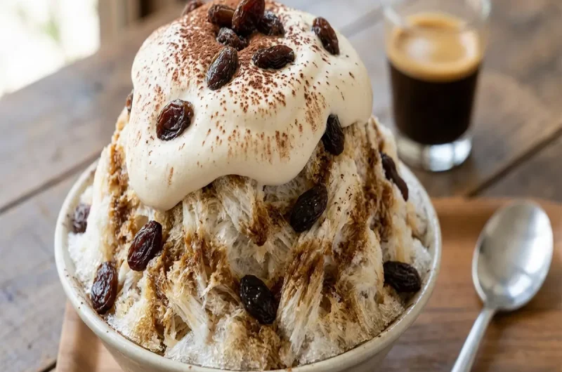 【土曜は何する】エスプーマ風ティラミスかき氷の作り方 進化系かき氷レシピ（8月7日）