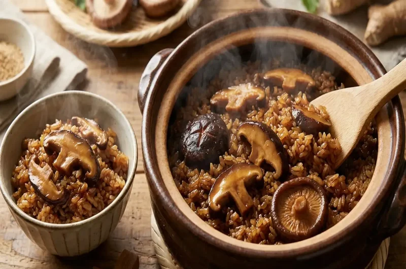 【家事ヤロウ】しいたけで料亭の炊き込みご飯を作る方法 ひと手間レシピ（8月10日）
