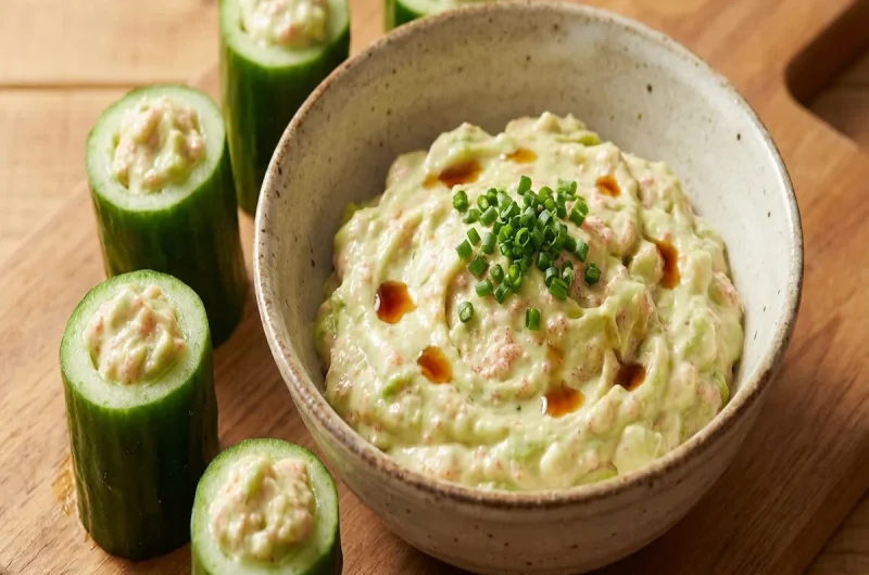 【家事ヤロウ】きゅうりのアボカド明太子ディップの作り方 和田明日香さん晩ご飯レシピ（8月10日）