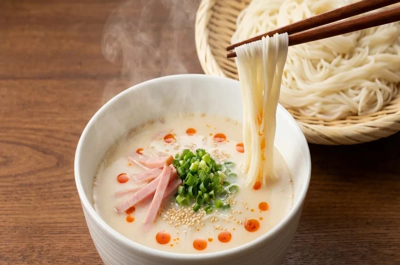 【家事ヤロウ】白湯（パイタン）風つけだれそうめんの作り方 そうめんアレンジレシピ5選（8月17日）