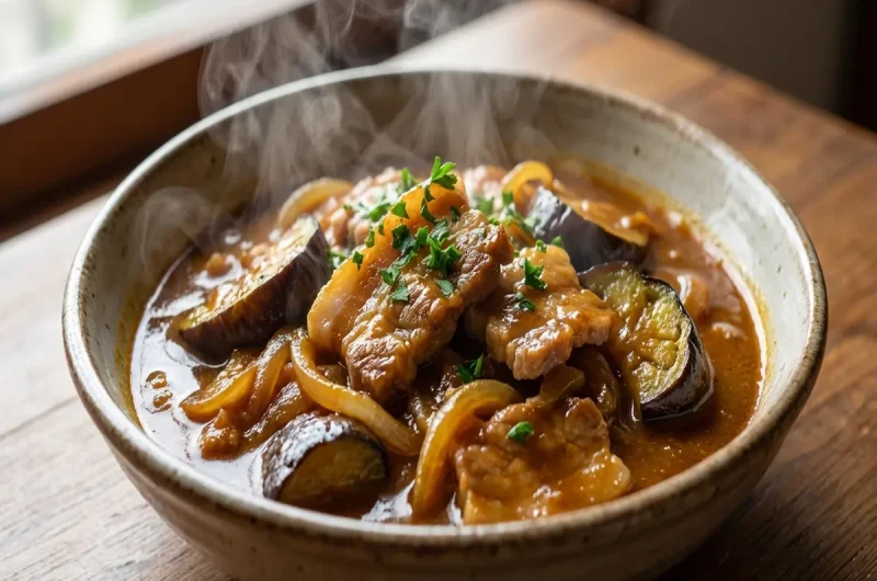 【ヒルナンデス】豚バラなすカレーの作り方 印度カリー子さんレンチンカレーレシピ（8月19日）