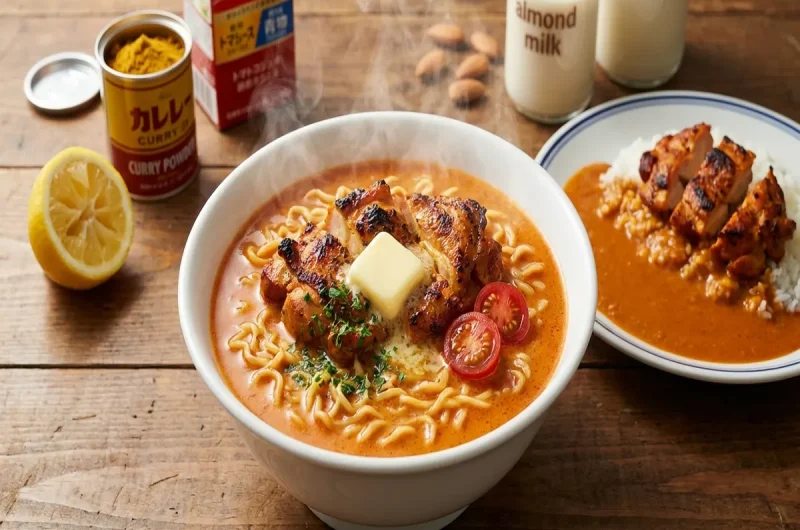 【ジョブチューン】バターチキンカレーラーメンライスの作り方 飯田商店アレンジラーメンバトルレシピ（8月21日）