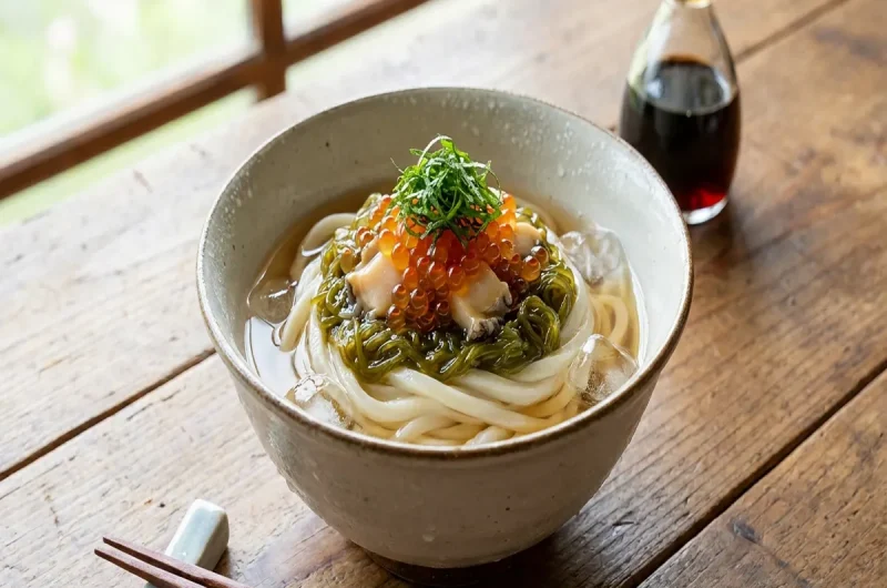 【相葉マナブ】三陸海宝漬の冷やかけうどんの作り方 海の幸博レシピ（8月22日）