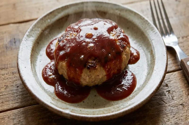 【土曜は何する】ハンバーグ（マグカップ使用）の作り方 ゆーママお弁当レシピ（8月28日）