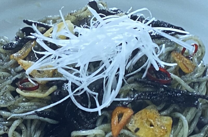 【相葉マナブ】するめいかの黒作りペペロン焼きそばの作り方 海の幸博レシピ（8月22日）