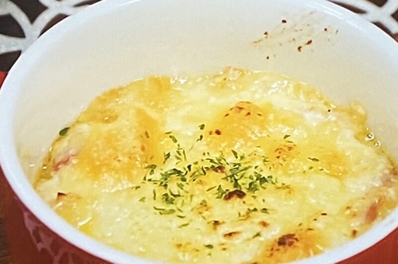 【シューイチ】カップスープ豆腐グラタンの作り方 リュウジさんコンビニ食材レシピ（8月29日）