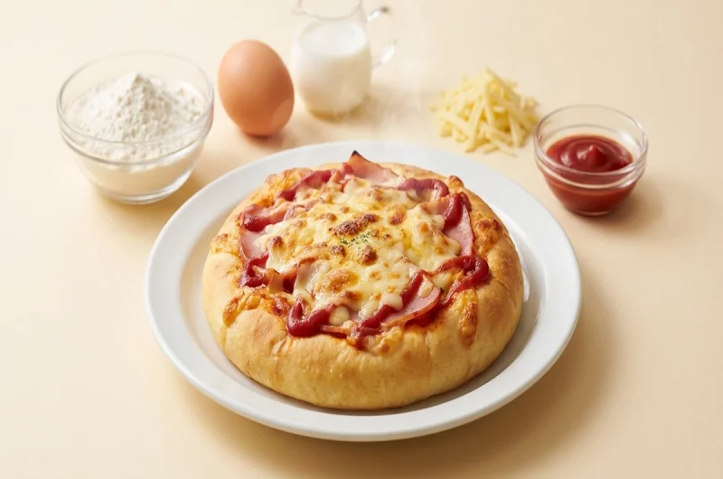 【ウワサのお客さま】ホットケーキミックスでふんわりピザパンの作り方 スーパーオーケーOKアレンジレシピ （9月3日）