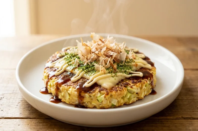 【土曜は何する】オートミールお好み焼きの作り方 オートミールレシピ（9月4日）