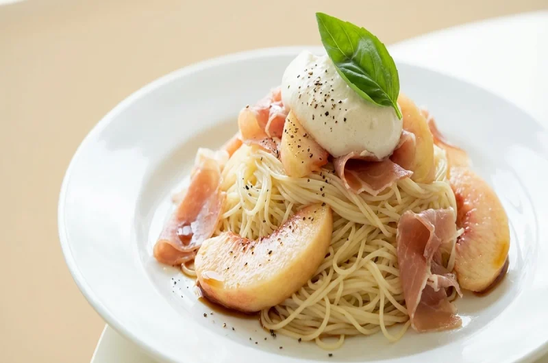 【家事ヤロウ】桃とクリームの冷製パスタの作り方 ロンブー田村淳さんレシピ（9月21日）