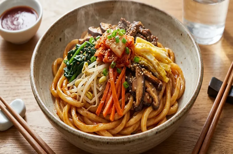 【林修のニッポンドリル】ビビンうどんの作り方 業務田スー子さんアレンジ（9月1日）