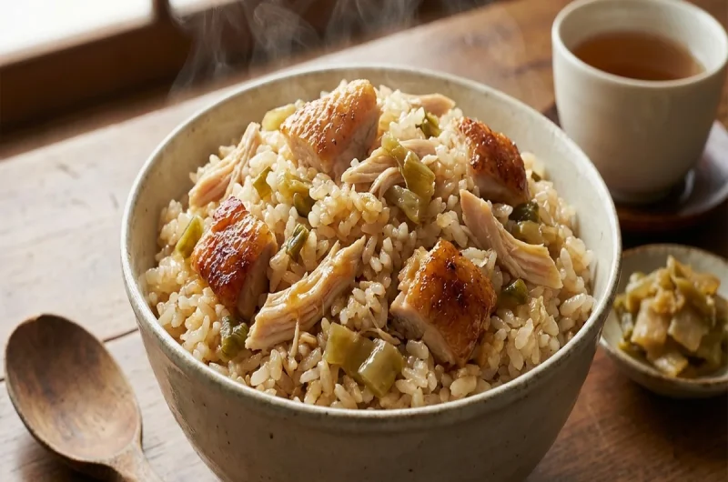 【スッキリ】ケンタッキーアレンジ 鶏とザーサイの炊き込みご飯の作り方 レシピ（9月2日）