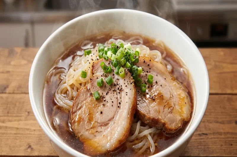 【ヒルナンデス】チャーシュー麺（しらたき麺）の作り方 リュウジさん糖質オフレシピ（9月6日）
