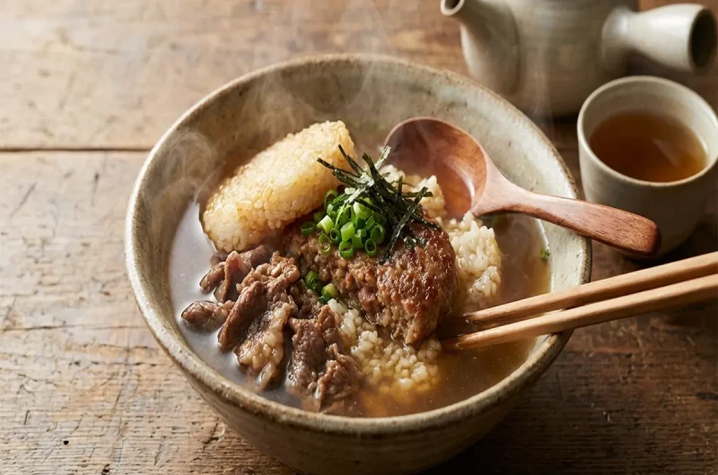 【ソレダメ】モスライスバーガー焼肉茶漬けの作り方  モスバーガーアレンジレシピ（9月8日）