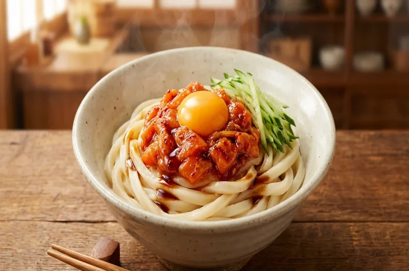 【相葉マナブ】サーモンユッケうどん作り方 秋の北海道博レシピ（９月12日）